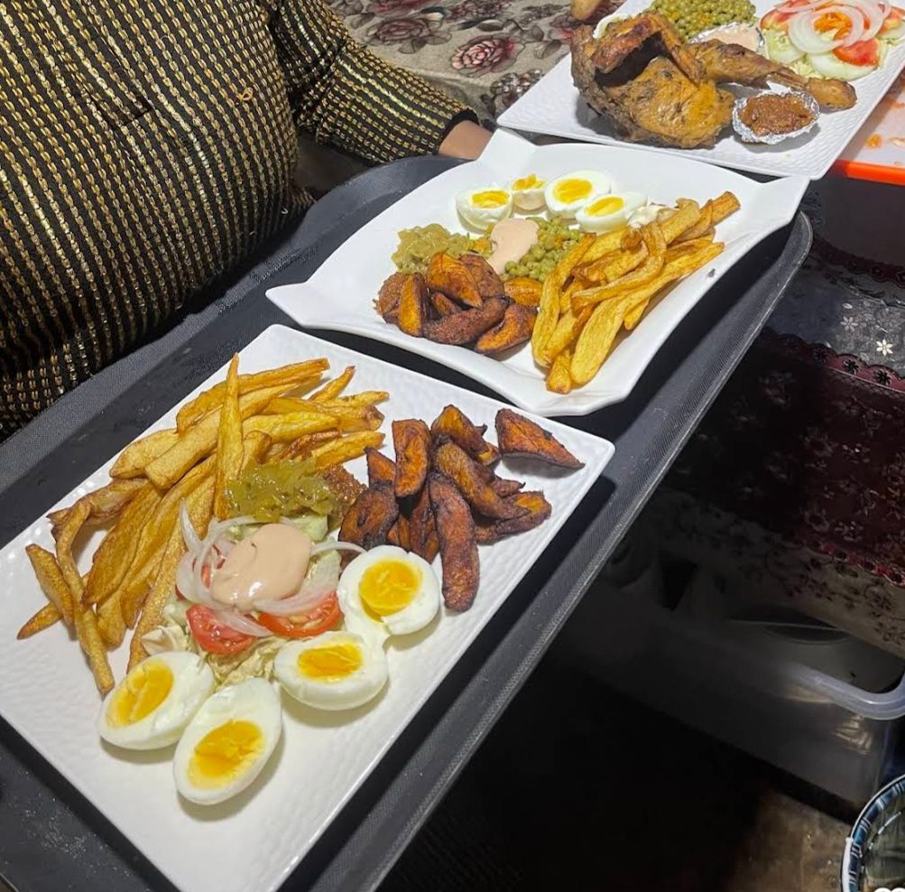 Plateaux servis