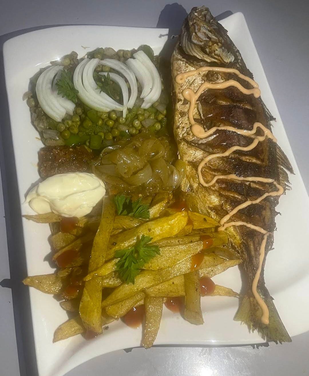 Poisson et frites